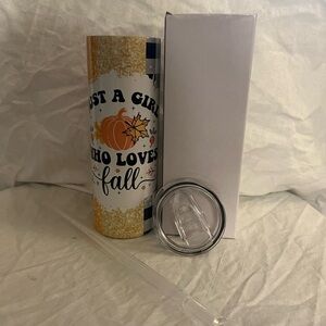 Just A Girl Who Loves Fall 20oz Tumbler